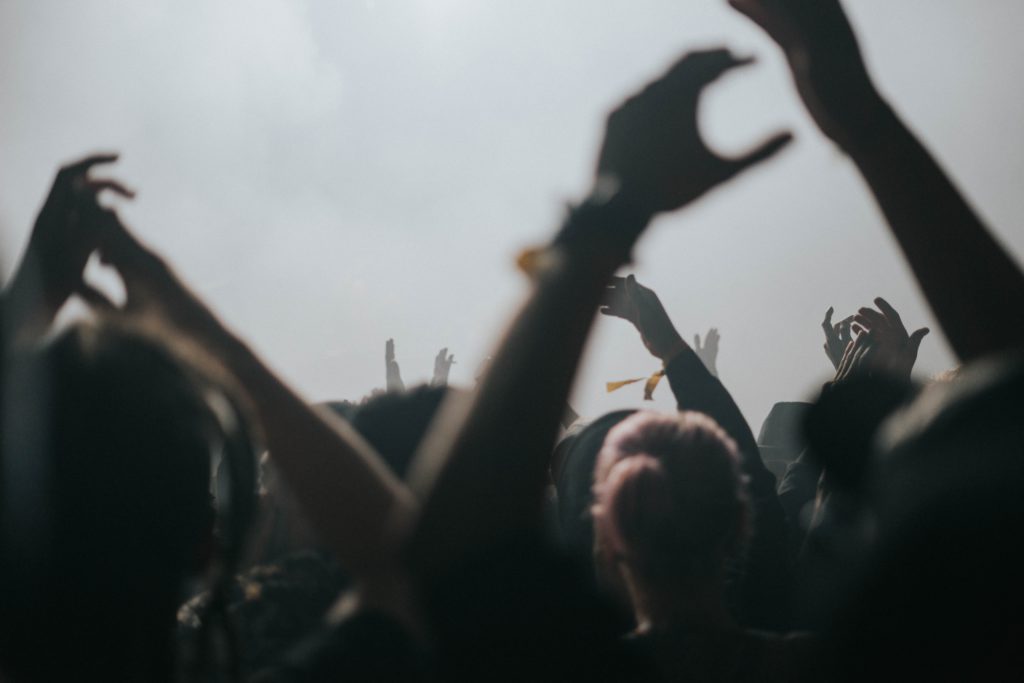 Crowd at a concert