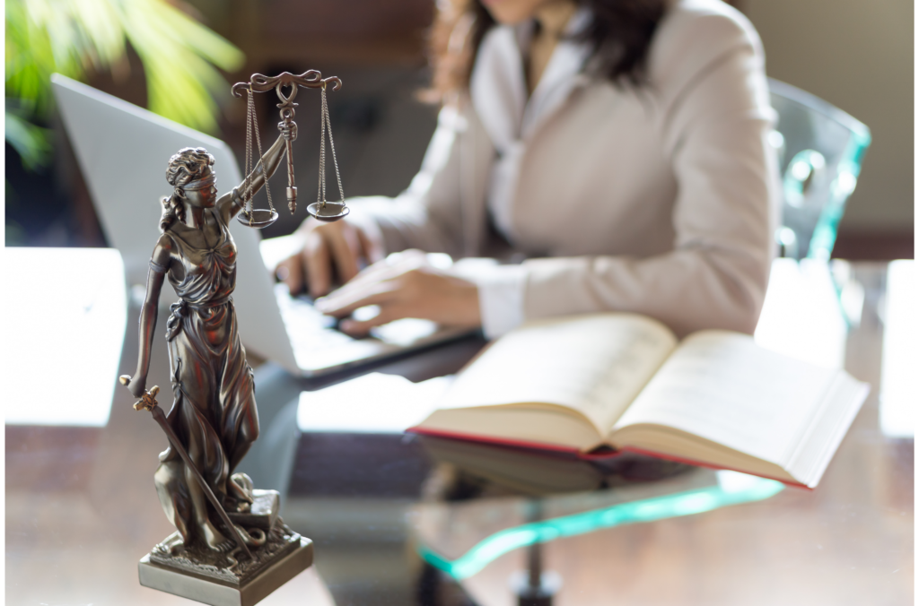 Lawyer working